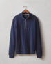 Men's French Rib Half Zip - Pageant Blue